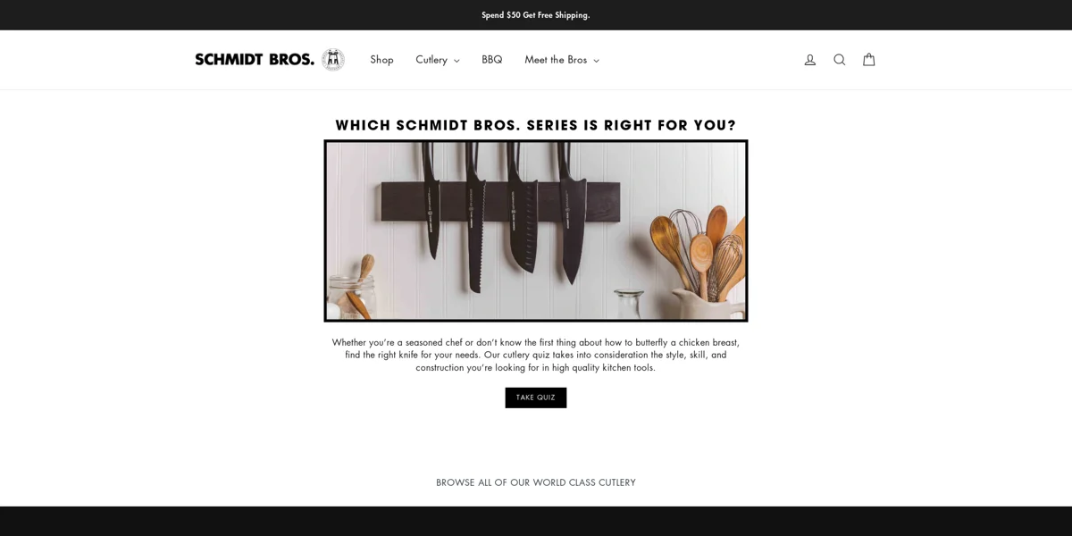 Schmidt Bros: E-Commerce Development