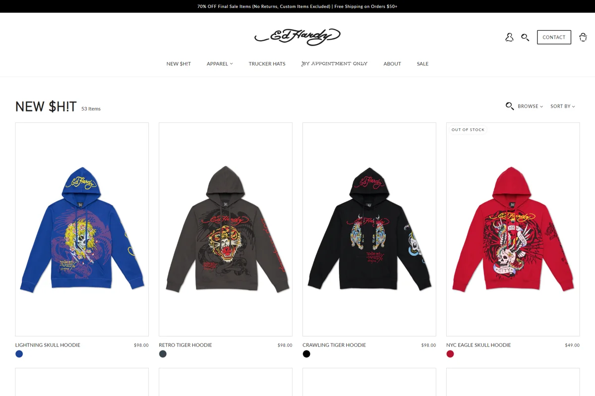 Ed Hardy: Relaunch and Brand Refresh