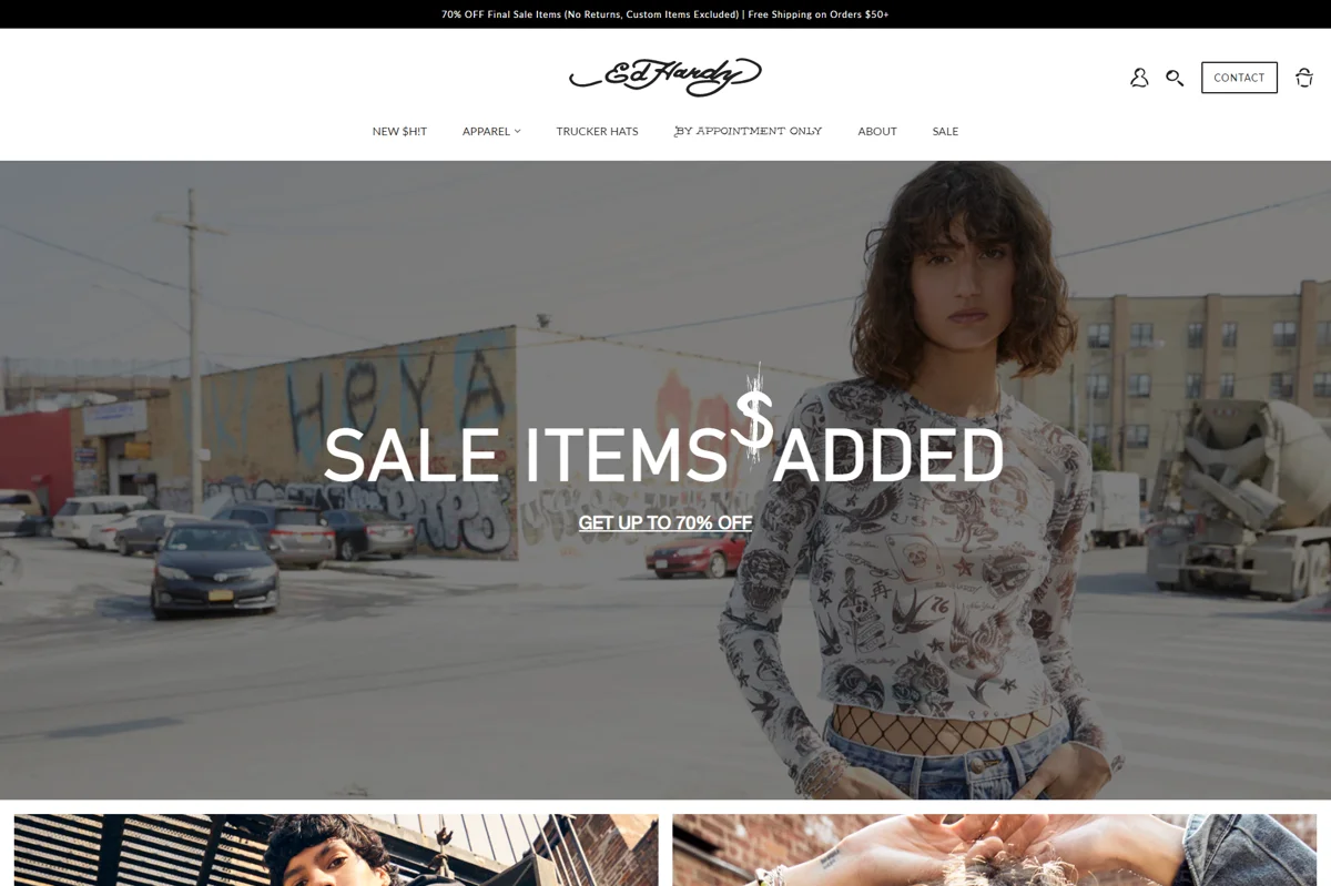 Ed Hardy: Relaunch and Brand Refresh