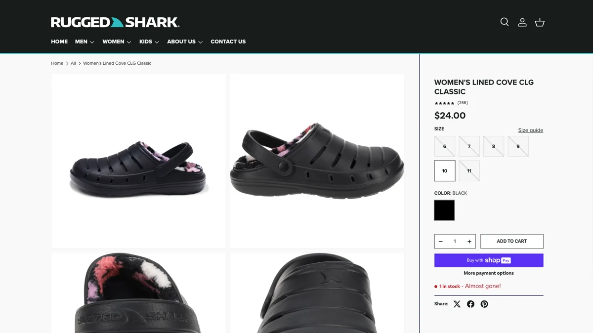 Rugged Shark: Custom Brand-First E-Commerce Platform