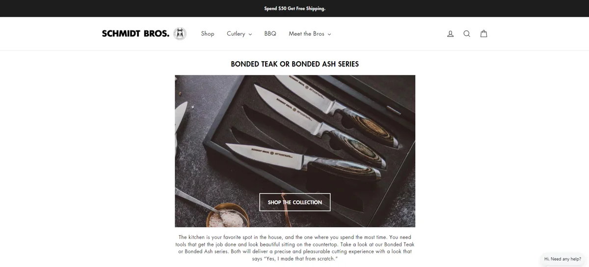 Schmidt Bros: E-Commerce Development
