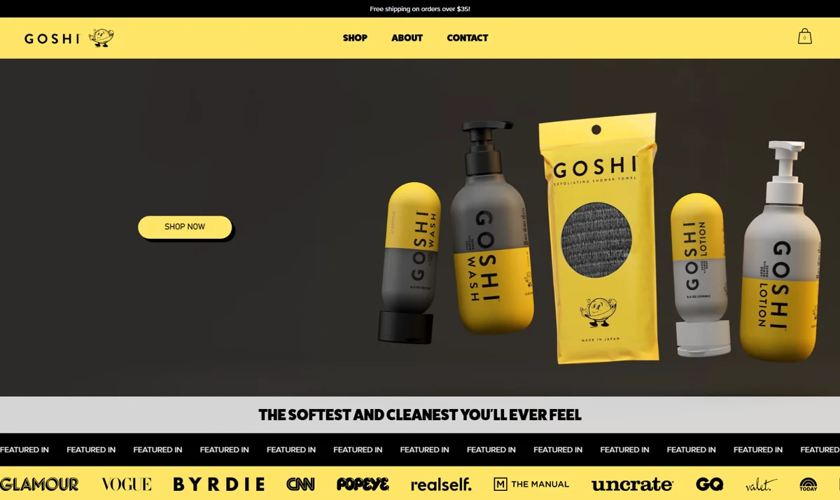 Goshi: Custom E-Commerce Platform